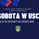 Sobota w USC w Lipowej!