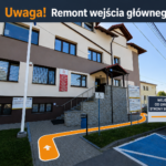 Ważne: Remont wejścia głównego do Urzędu Gminy od 25 maja