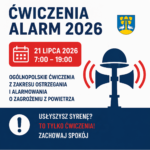 Ogólnopolskie ćwiczenia „ALARM 2026” – możliwe uruchomienie syren alarmowych